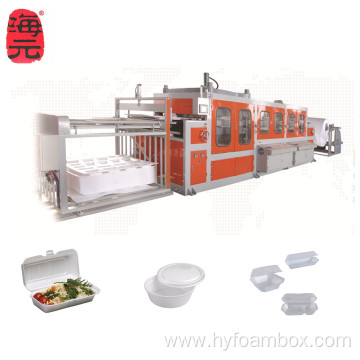 Polystyrene Styrofoam Foam Food Container Production Line